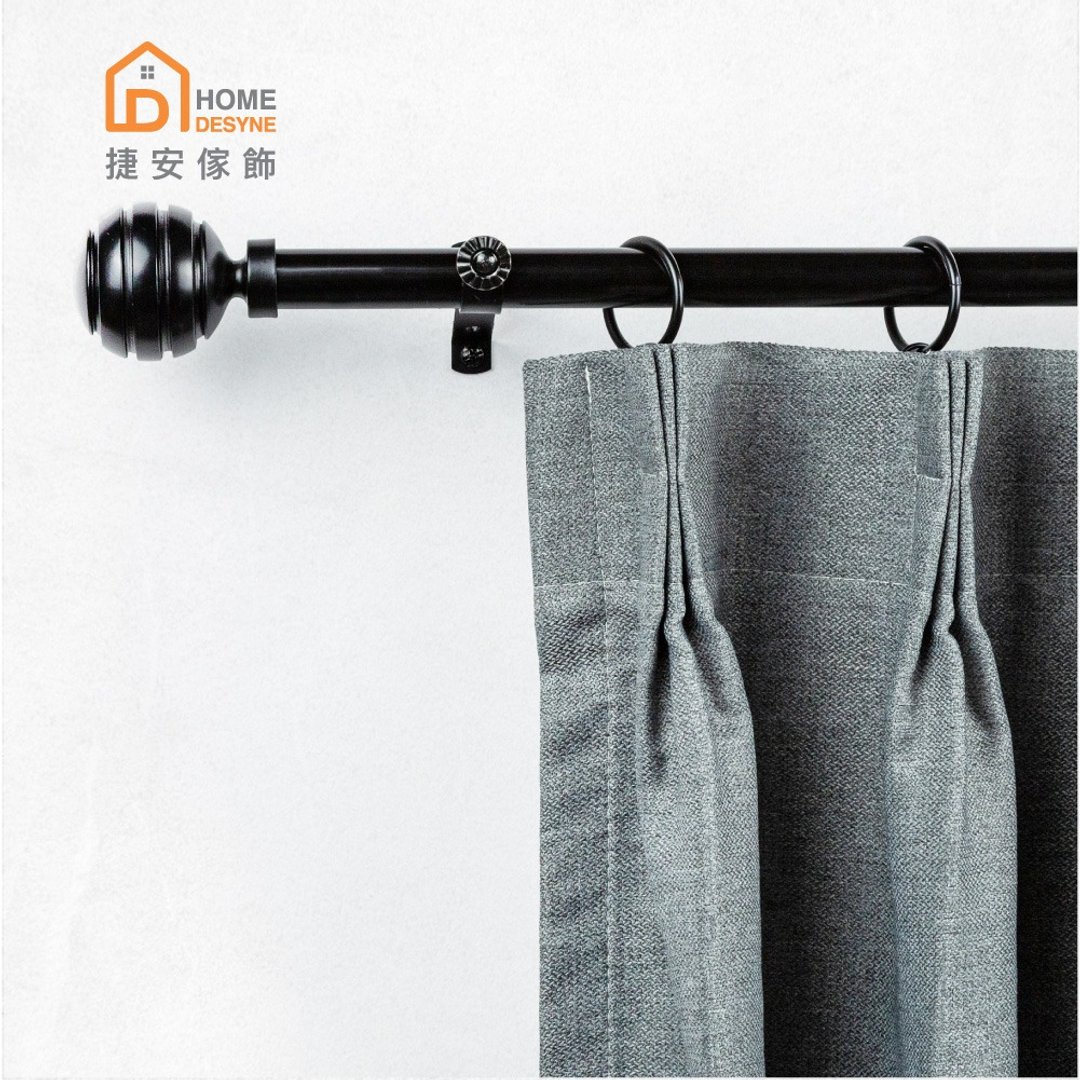 Home Desyne│MIT│20.7mm│风度翩翩│伸缩窗帘杆架│2 尺寸 - 门帘/门牌 - 其他金属 