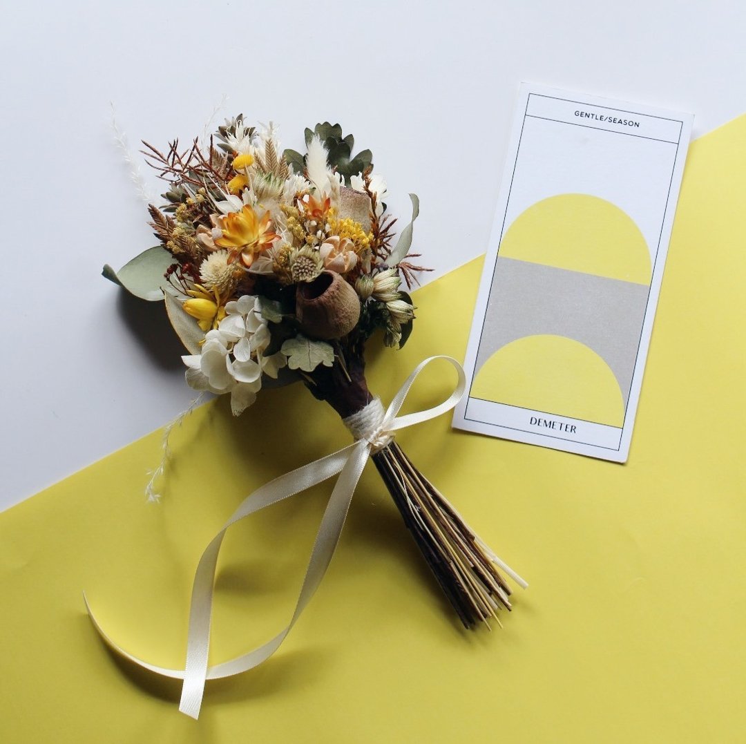 Dry Flower Bouquet!【大地女神-Demeter】干燥花 TFC花束 花束 - 干燥花/捧花 - 植物．花 