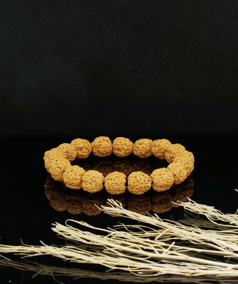 蛤蟆金刚菩提 11mm 木珠手錬 ( HKA2103 ) - 手链/手环 - 木头 