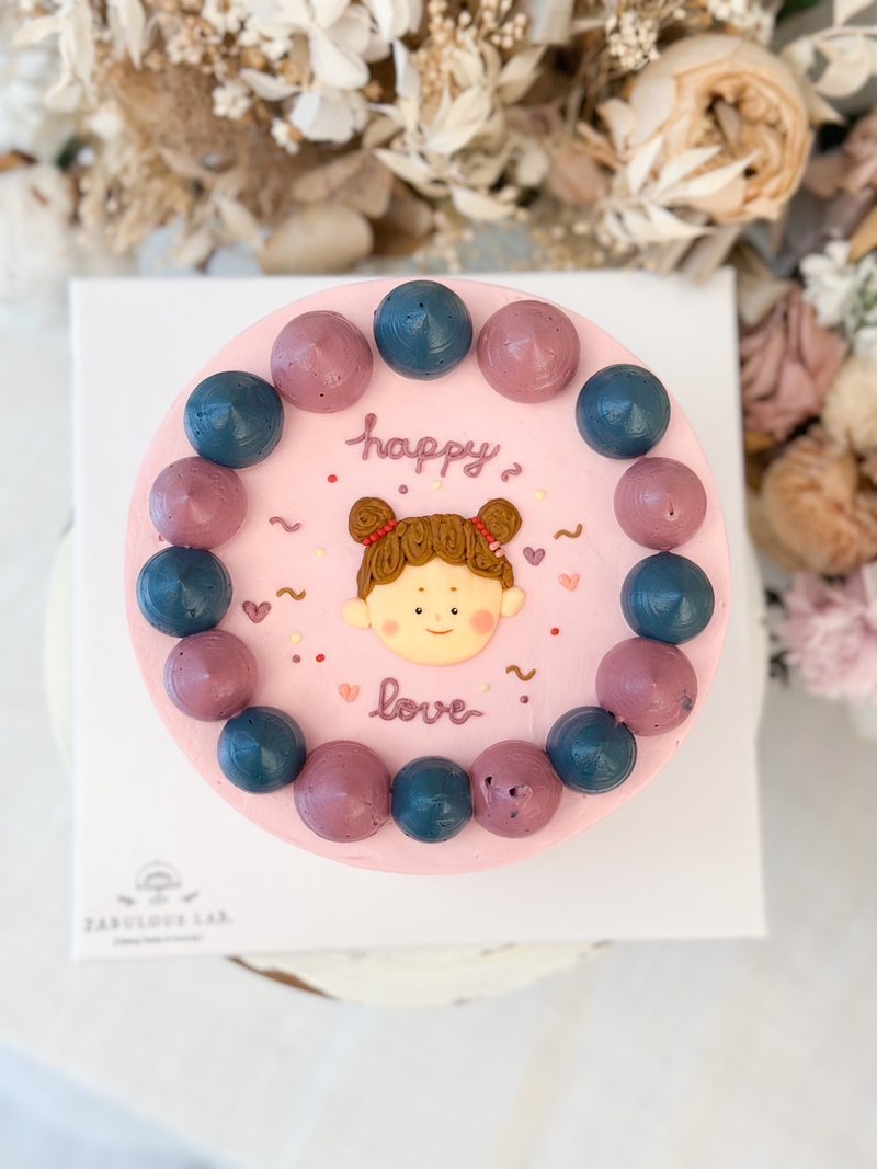 韩式 IG 风格头像蛋糕体验・定制化・小班制教学 - 美食 - 其他材质 