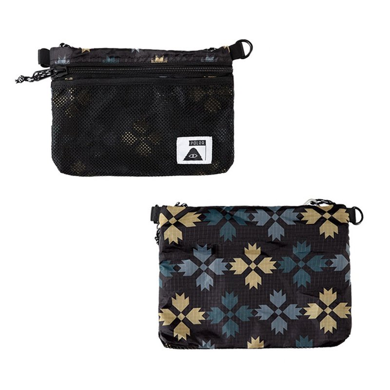 POLER 雪花熊掌随身轻便背袋 - 侧背包/斜挎包 - 聚酯纤维 多色