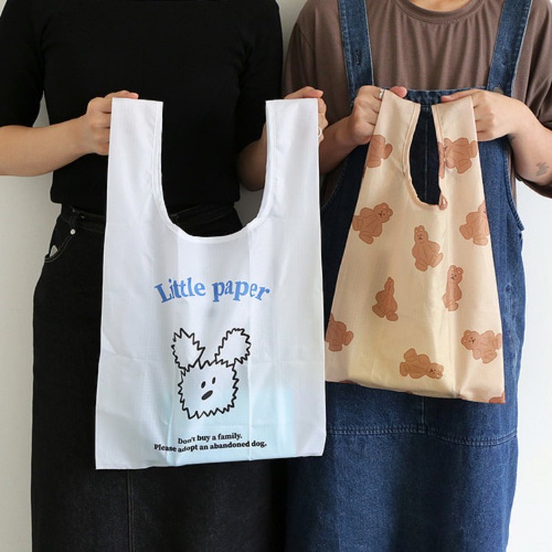 Romane Brunch Brother 早午餐兄弟 第一代 环保袋 购物袋 小 中 - 其他 - 聚酯纤维 