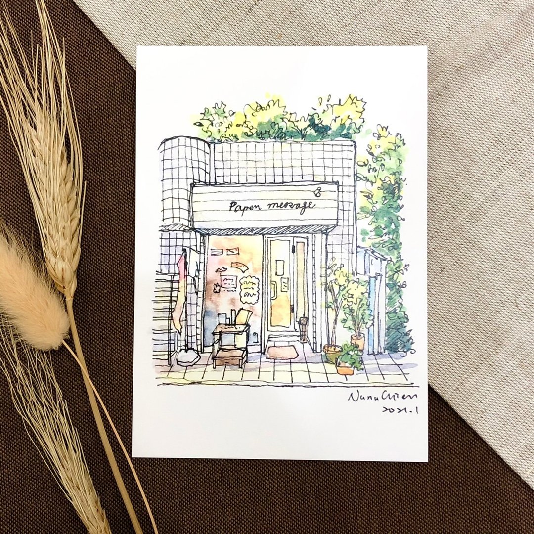 日本杂货小店/明信片 - 卡片/明信片 - 纸 
