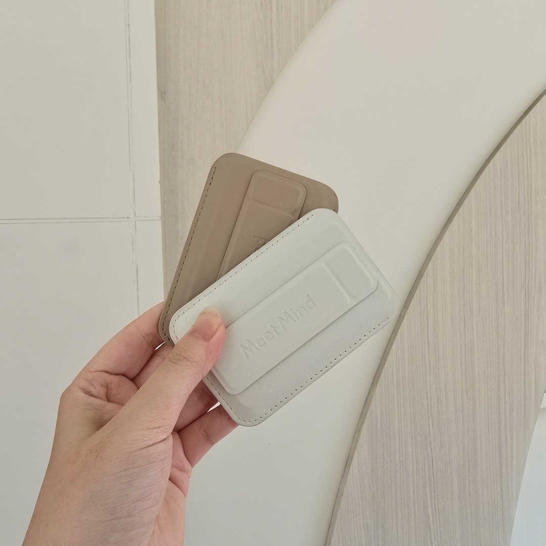Meet Mind MagSafe 磁吸卡包 超薄 RFID 防盗刷 磁吸支架卡夹二合一 - 手机配件 - 其他材质 
