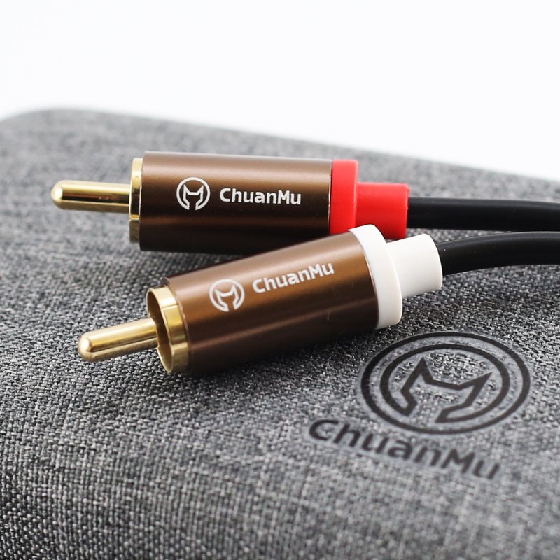 3.5mm 转 RCA 音源线【川木】全新现货【W105】音频线2RCA立体 - 数码小物 - 其他材质 