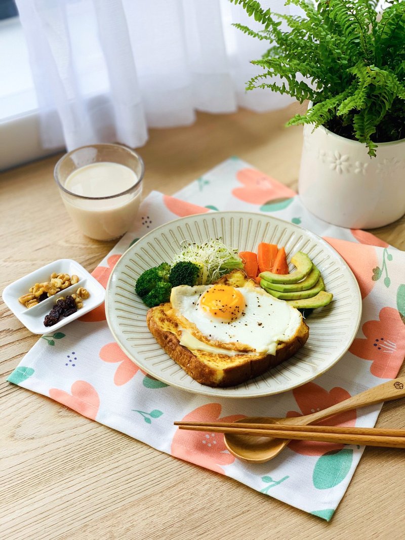 【木棉花-餐垫】防尘垫 / 办公桌垫 - 餐垫/桌巾 - 聚酯纤维 红色