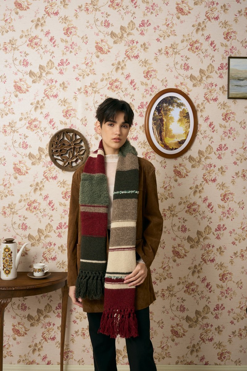 MULTI LAB - 522 围巾 - 其他 - 羊毛 多色