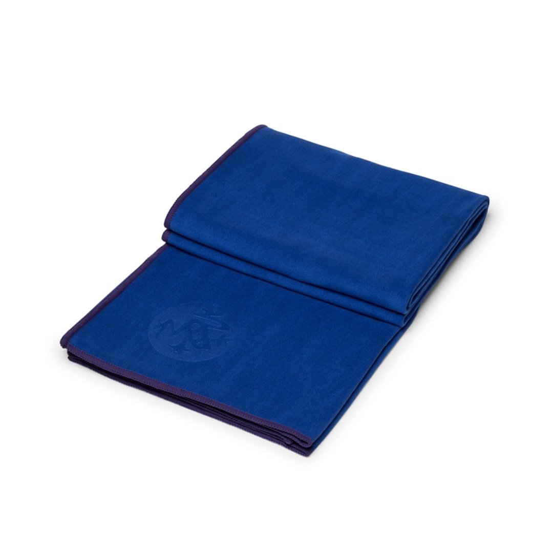 【Manduka】eQua Towel 瑜珈铺巾 - Buoy (湿止滑) - 运动配件 - 聚酯纤维 蓝色