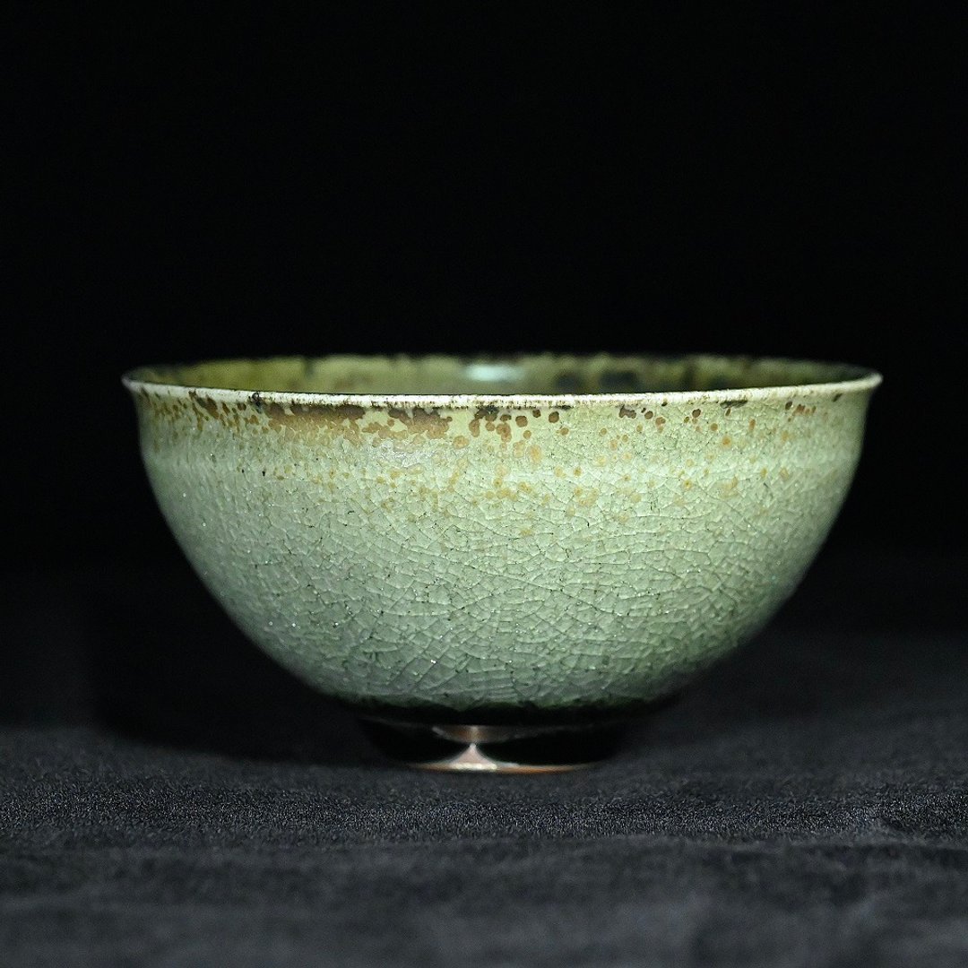 【唯一手作】柴烧龙泉青瓷茶碗LONG025 - 茶具/茶杯 - 其他材质 