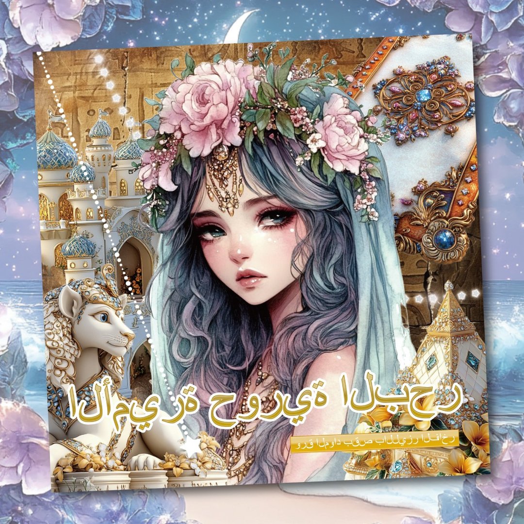 Floral Princess 烫金雷射切割纸材 – 盛夏星辰的协奏曲 - 笔记本/手帐 - 纸 蓝色