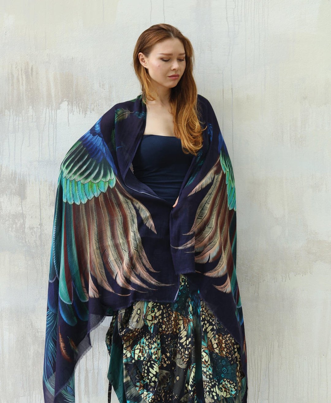 NICOLA SHAWL - 丝巾 - 棉 
