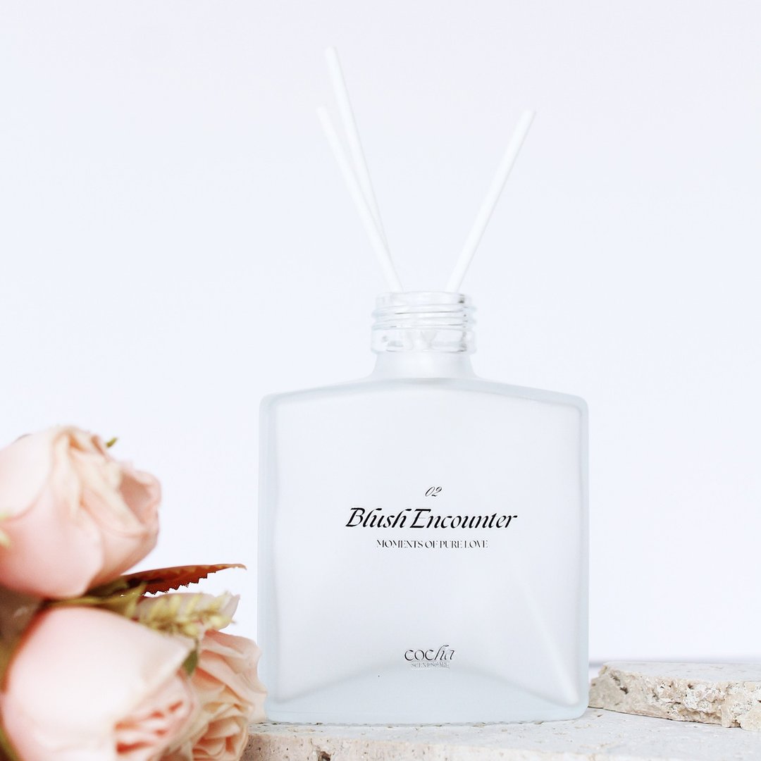 扩香香氛 | 02 粉红初遇 Blush Encounter- 100/50ml - 香薰/精油/线香 - 玻璃 透明