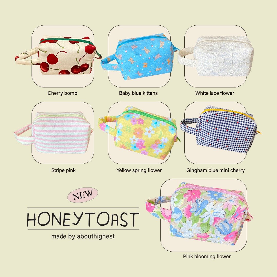 Honey toast pouch - 其他 - 棉 