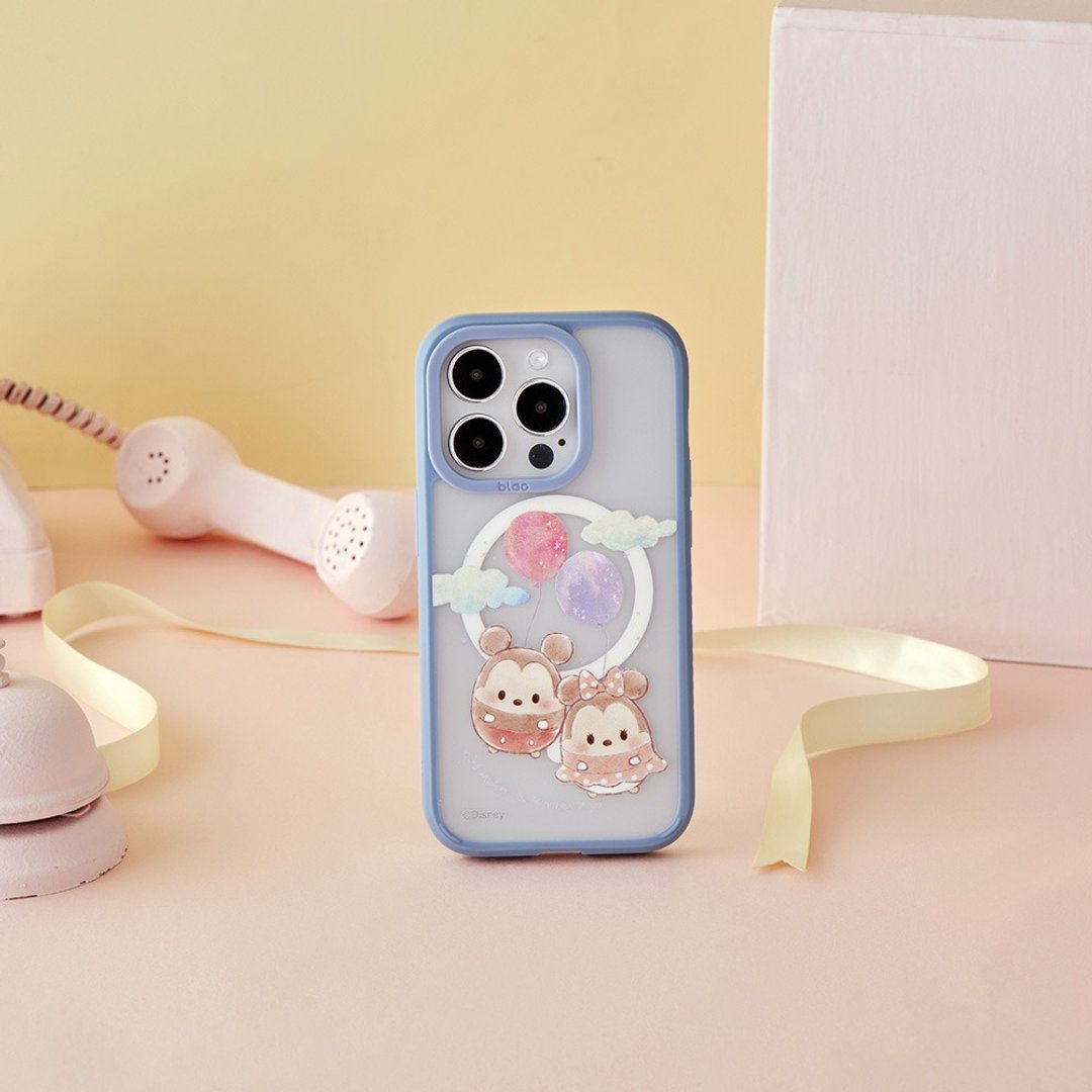 Disney Ufufy-米奇与米妮的气球极光雾透MagSafe iPhone手机壳 - 手机壳/手机套 - 塑料 多色