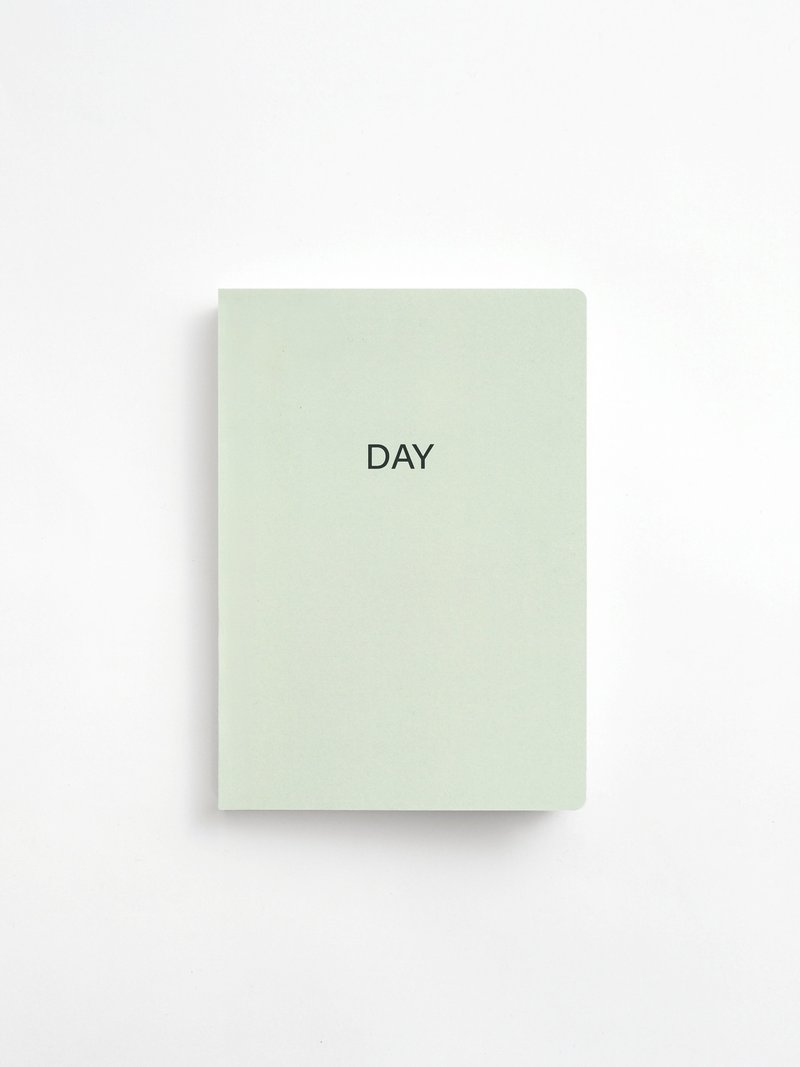 undated daily planner・无时效日计划本 - 笔记本/手帐 - 纸 绿色