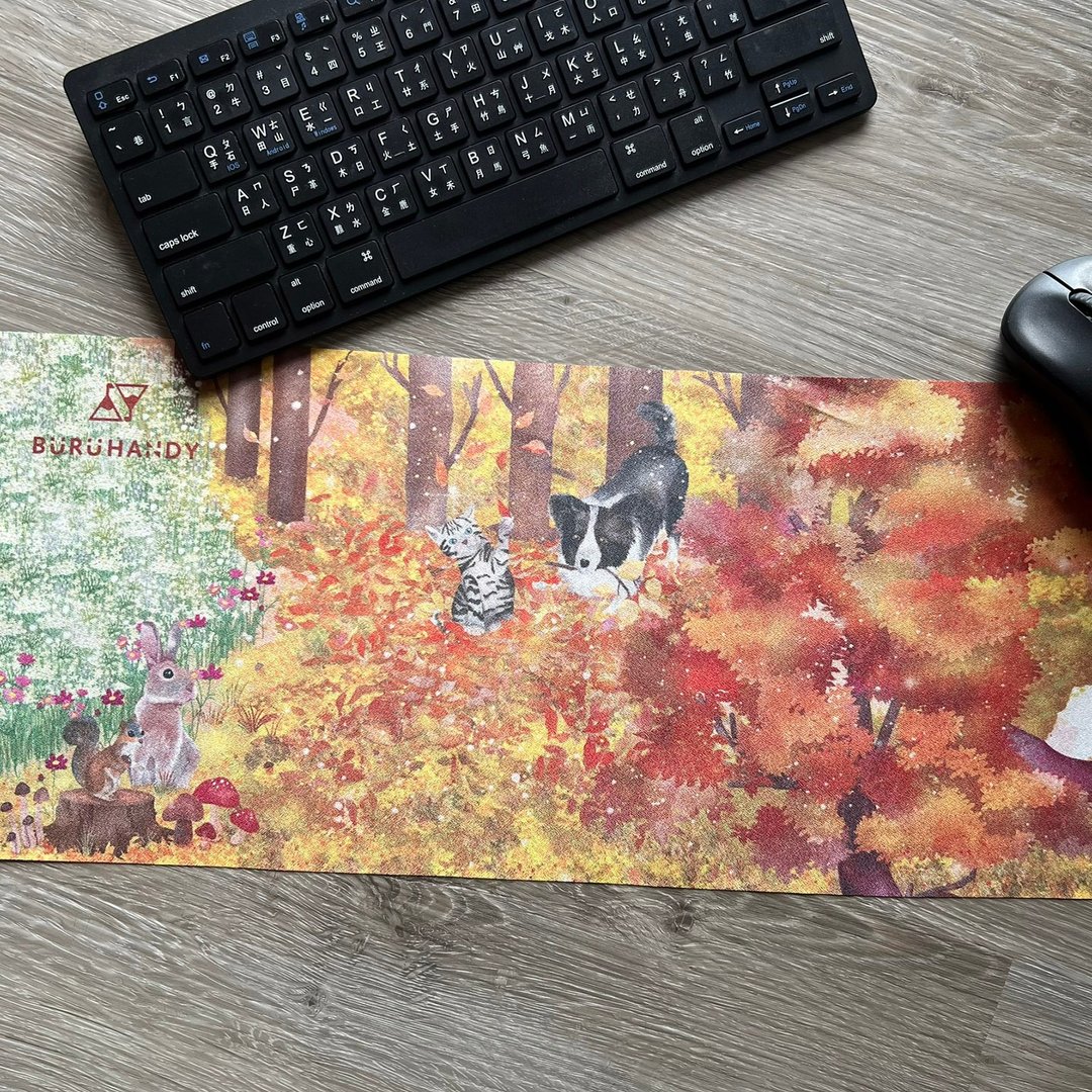 布噜得-秋季加大款防尘擦拭布(20x50cm)/键盘布/防尘布 - 数码小物 - 聚酯纤维 