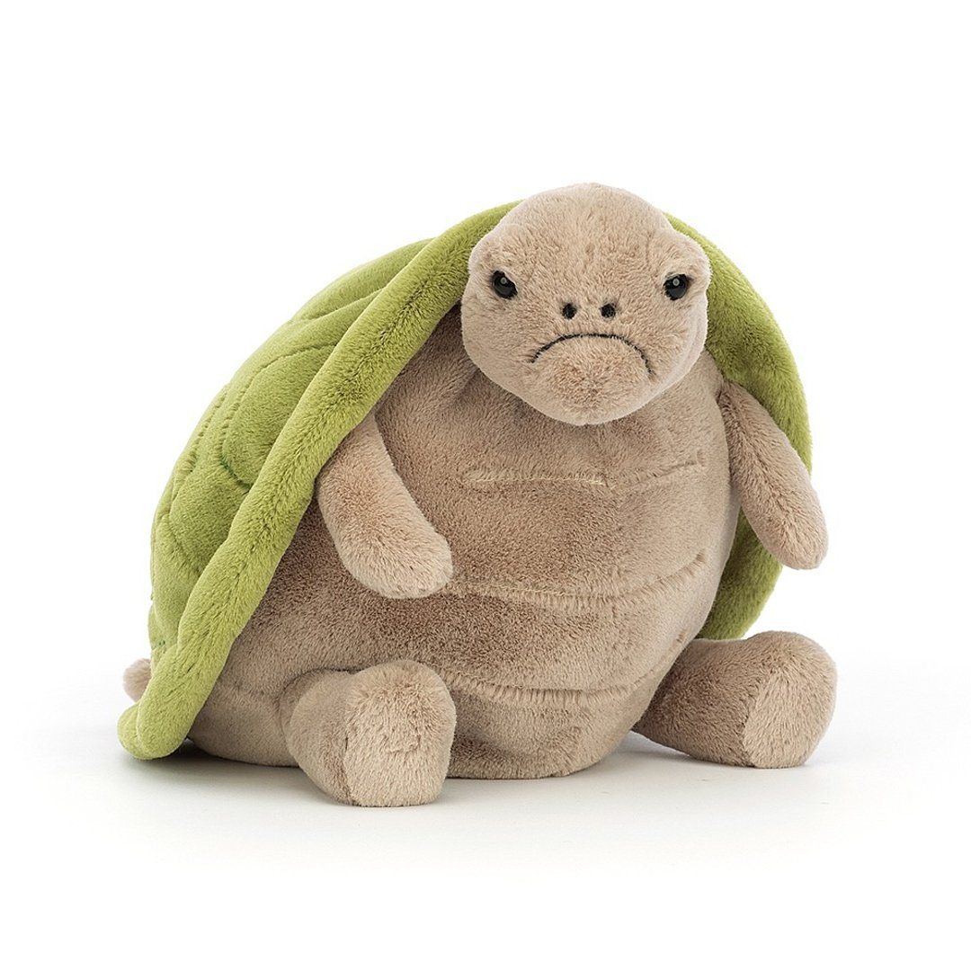 Jellycat Timmy Turtle 大乌龟 - 玩偶/公仔 - 聚酯纤维 绿色