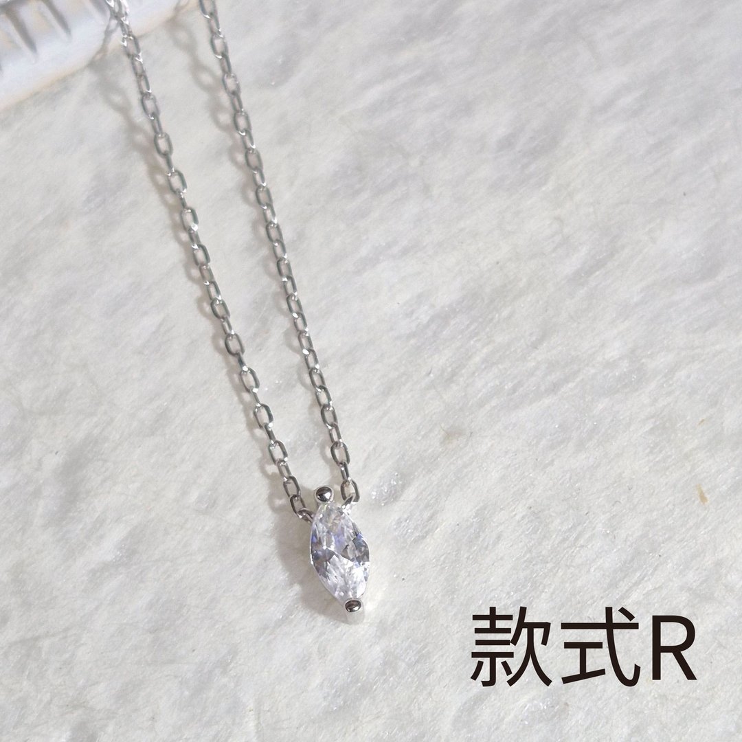 【福袋】小巧奢华福袋(项链+耳环)  925手工银饰 - 项链 - 银 银色