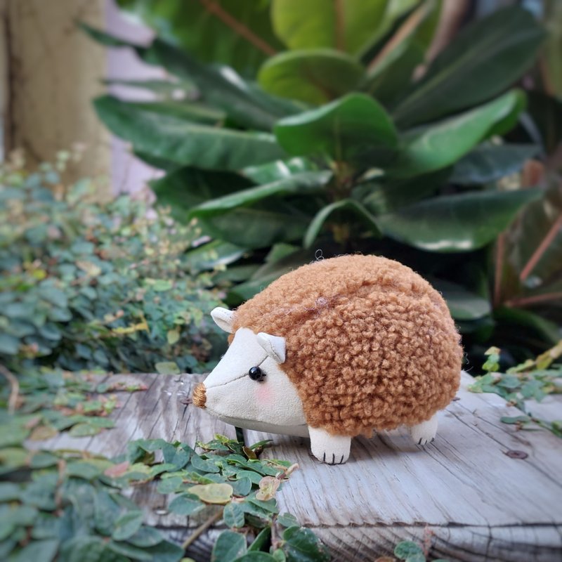 森林小伙伴 - 小刺猬针插 - 摆饰 - 棉．麻 