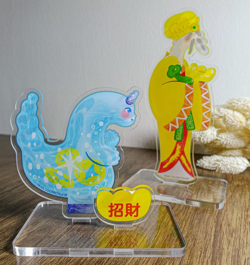 祈福摆件 (土地公) - 其他 - 压克力 多色