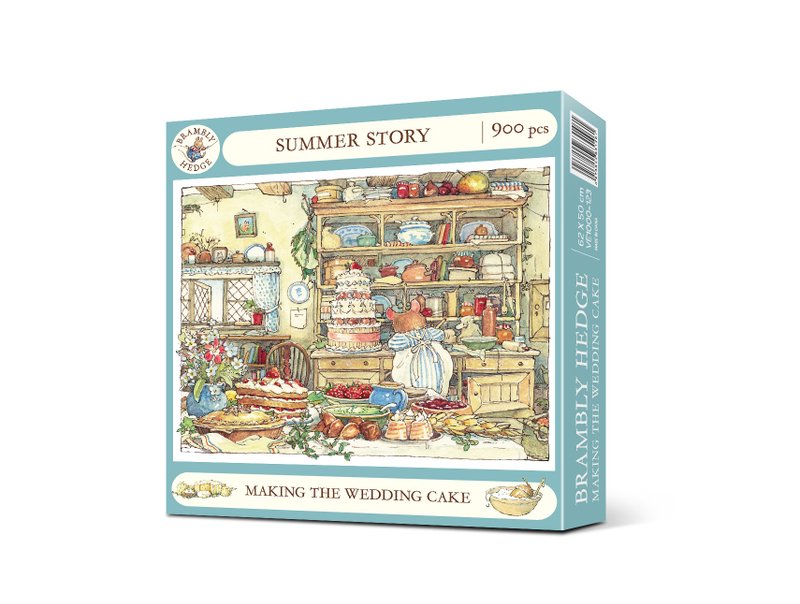 蔷薇村的故事拼图 - 拼图 - 纸 