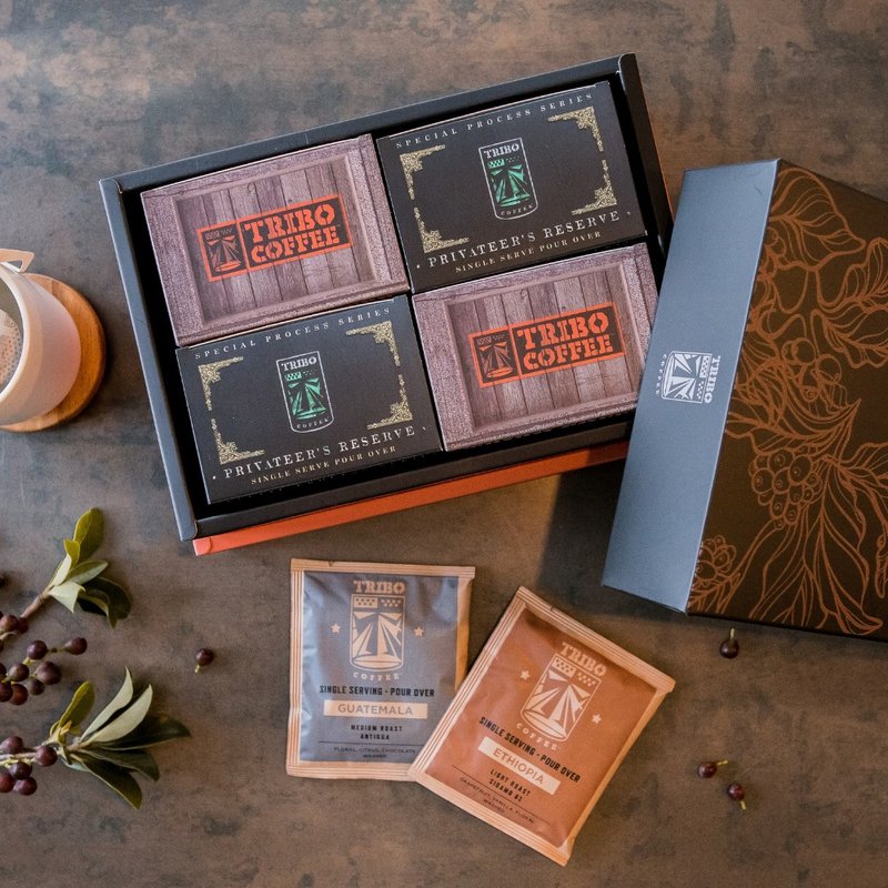 【圣诞礼盒】探险家 滤挂式咖啡礼盒 (10种口味/ 4 X 5入盒) - 咖啡 - 其他材质 