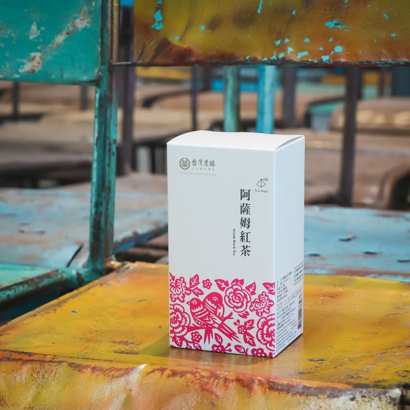 台茶风华 阿萨姆红茶 (天然制材茶包2.5gx20入/盒) 台湾农林 - 茶 - 纸 粉红色