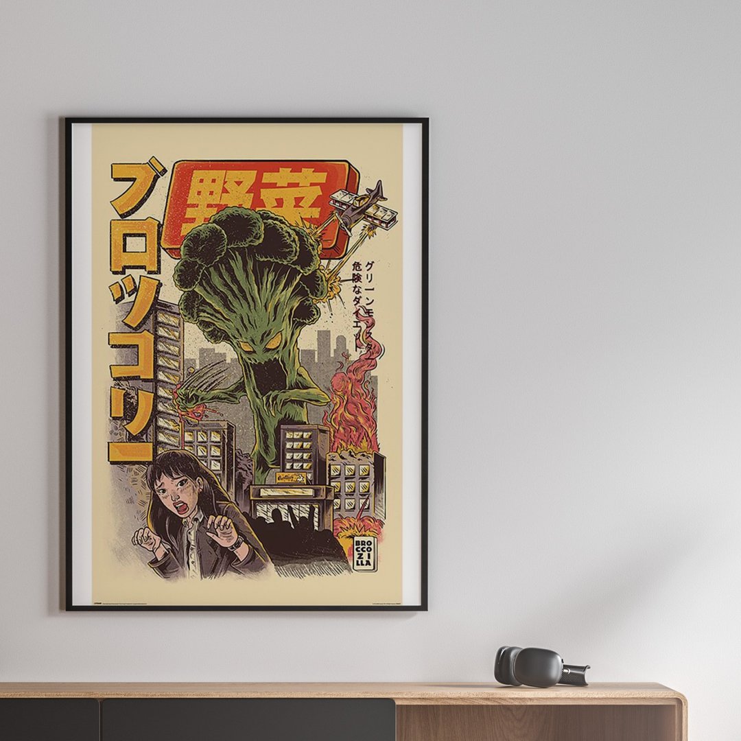 【Ilustrata】花椰菜怪兽 进口海报 - 海报/装饰画/版画 - 纸 多色