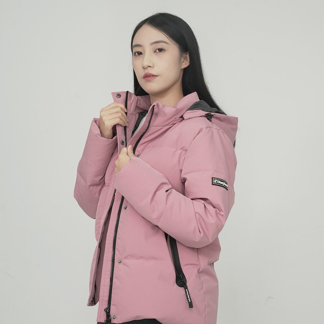 女装极保暖羽绒 - 女装休闲/机能外套 - 其他人造纤维 粉红色