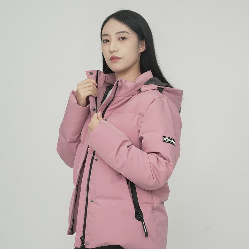 女装极保暖羽绒 - 女装休闲/机能外套 - 其他人造纤维 粉红色