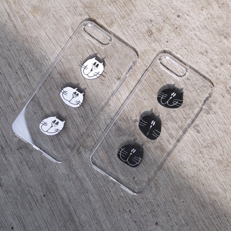 吉普猫-插画系列  透明防撞空压软壳【多种型号定制】 - 手机壳/手机套 - 橡胶 透明