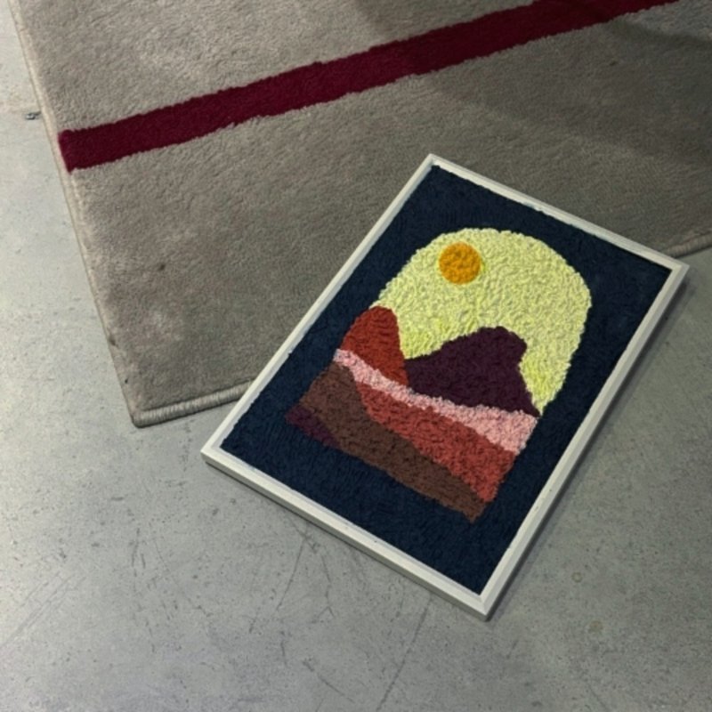 云朵纸浆画 DIY 材料包【含A4画框】亲子DIY材料包 无经验可 - 插画/绘画/写字 - 纸 