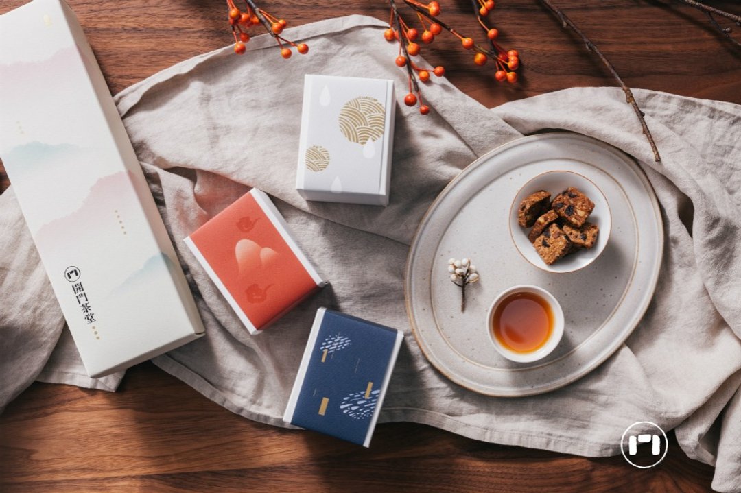 开门茶堂 云悦礼盒 - 谷物麦片 - 其他材质 金色