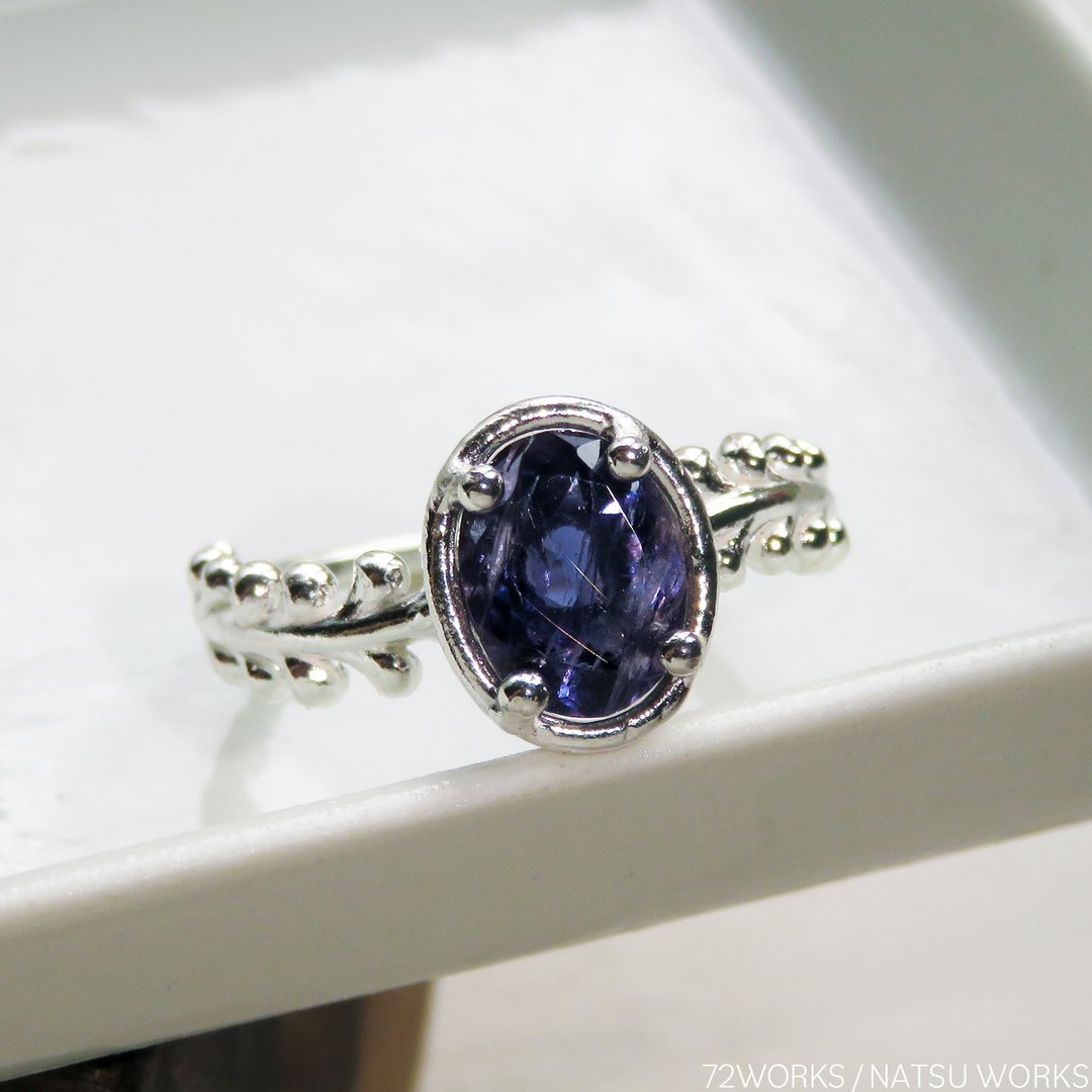Iolite Ring - 戒指 - 宝石 紫色