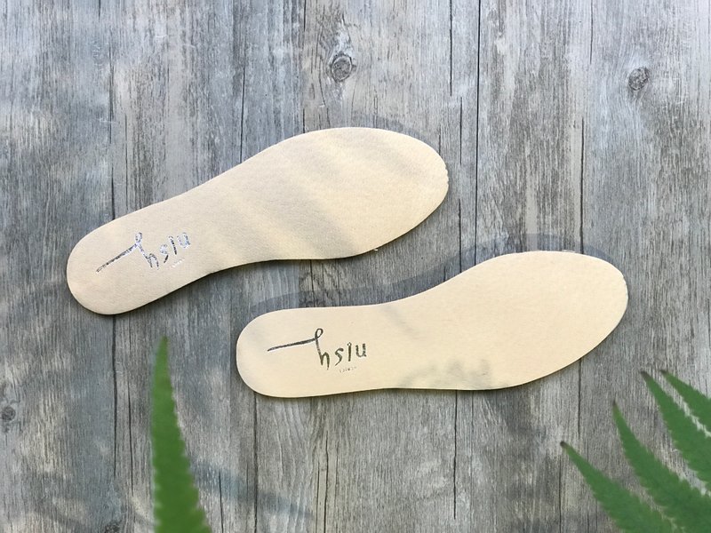 鞋材-真皮乳胶鞋垫 - 鞋垫/周边 - 真皮 粉红色