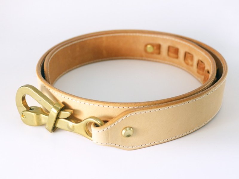 Sailor Belt-水手腰带-Type.2 加宽版-原色 - 皮带/腰带 - 真皮 多色