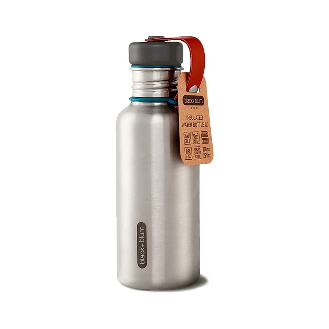 英国 BLACK+BLUM 不锈钢满分水瓶 500ml - 水瓶/水壶 - 不锈钢 银色