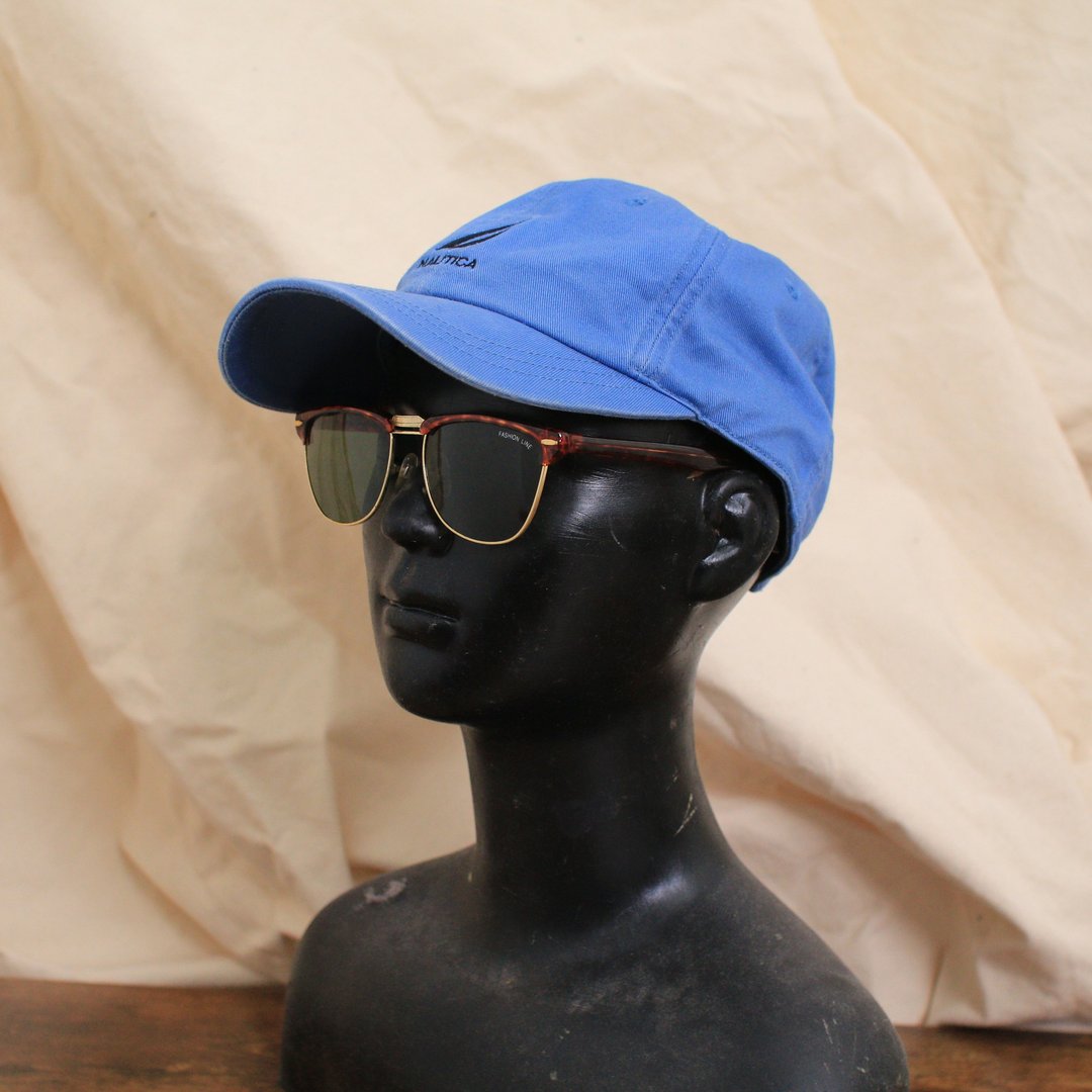 Back to Green:经典品牌帽款 蓝Nautica d-04 vintage cap - 帽子 - 棉 