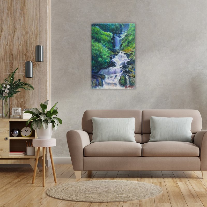 活水涌流-陈武西艺术微喷数位版画 - 海报/装饰画/版画 - 其他材质 多色