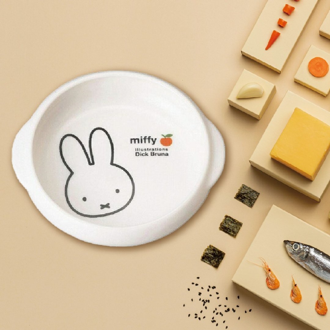 【MIFFYx日本金正陶器】苹果米飞双耳舀碗 双耳碗 陶瓷碗 - 碗 - 陶 