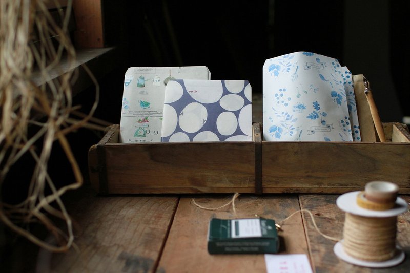 Fion Stewart 纸品--小包装袋（蓝系） - 木工/竹艺/纸艺 - 纸 蓝色