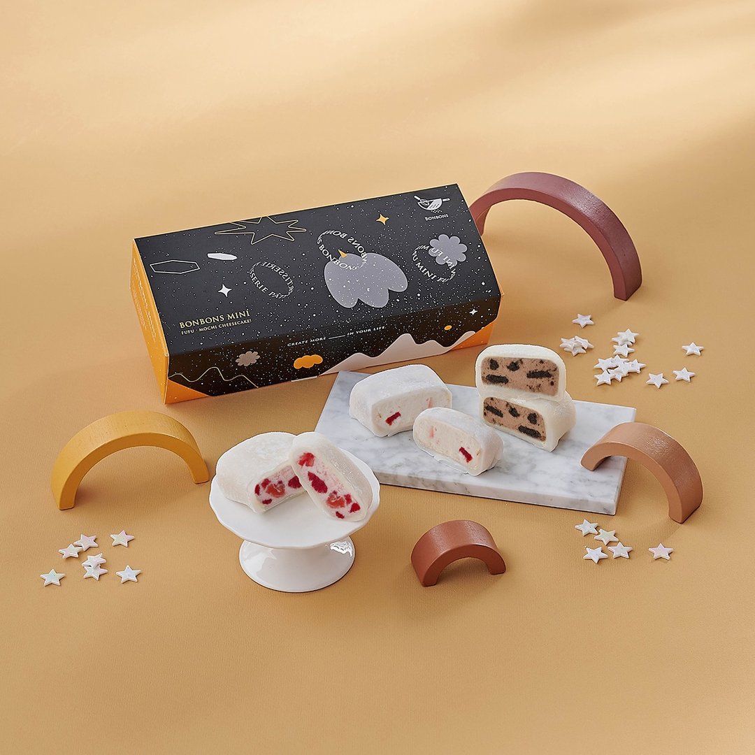 中秋新品【超人气伴手礼 - 福福 2.0】奶酪麻糬 X 经典款、在地款 - 蛋糕/甜点 - 其他材质 