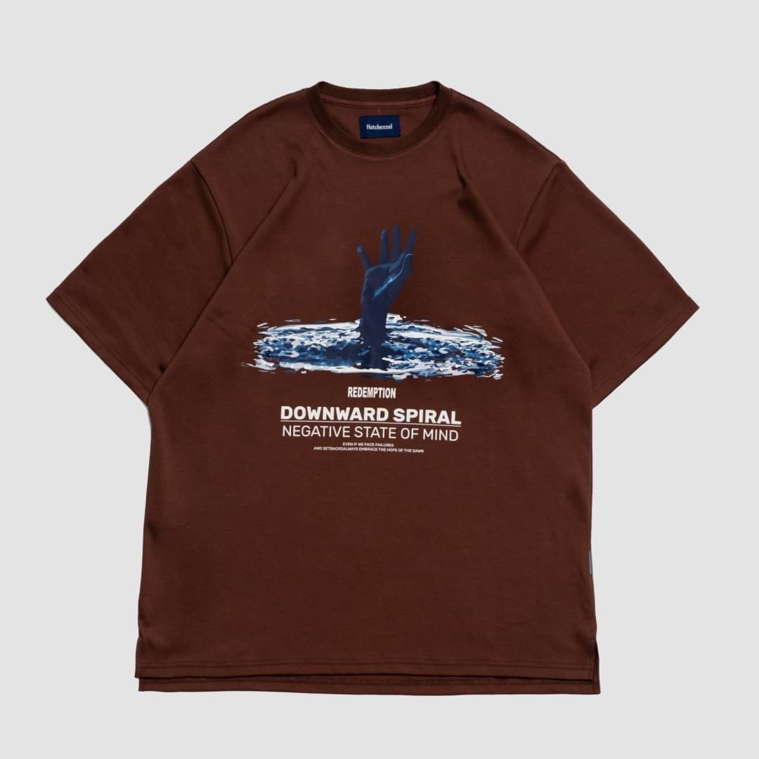 斧舟制造 Redemption X  Downward Spiral Tee 三色款 - 男装上衣/T 恤 - 棉 