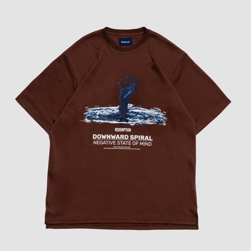 斧舟制造 Redemption X  Downward Spiral Tee 三色款 - 男装上衣/T 恤 - 棉 