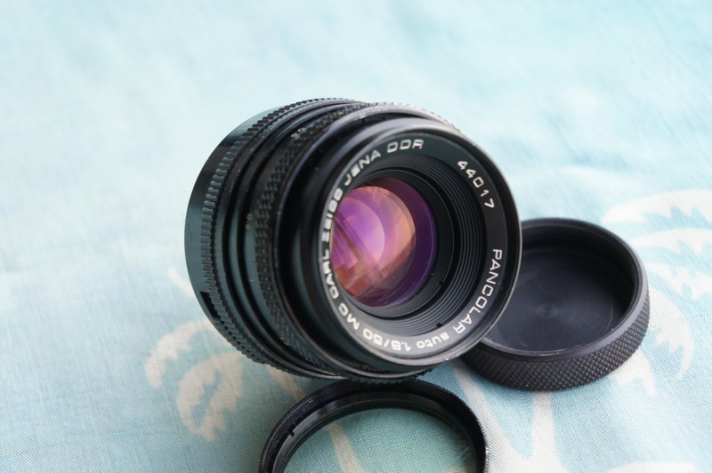 标准焦点卡尔蔡司耶拿 DDR MC PANCOLAR 1.8/50 镜头适用于 M42 PRAKTICA、ZENIT - 相机 - 其他材质 