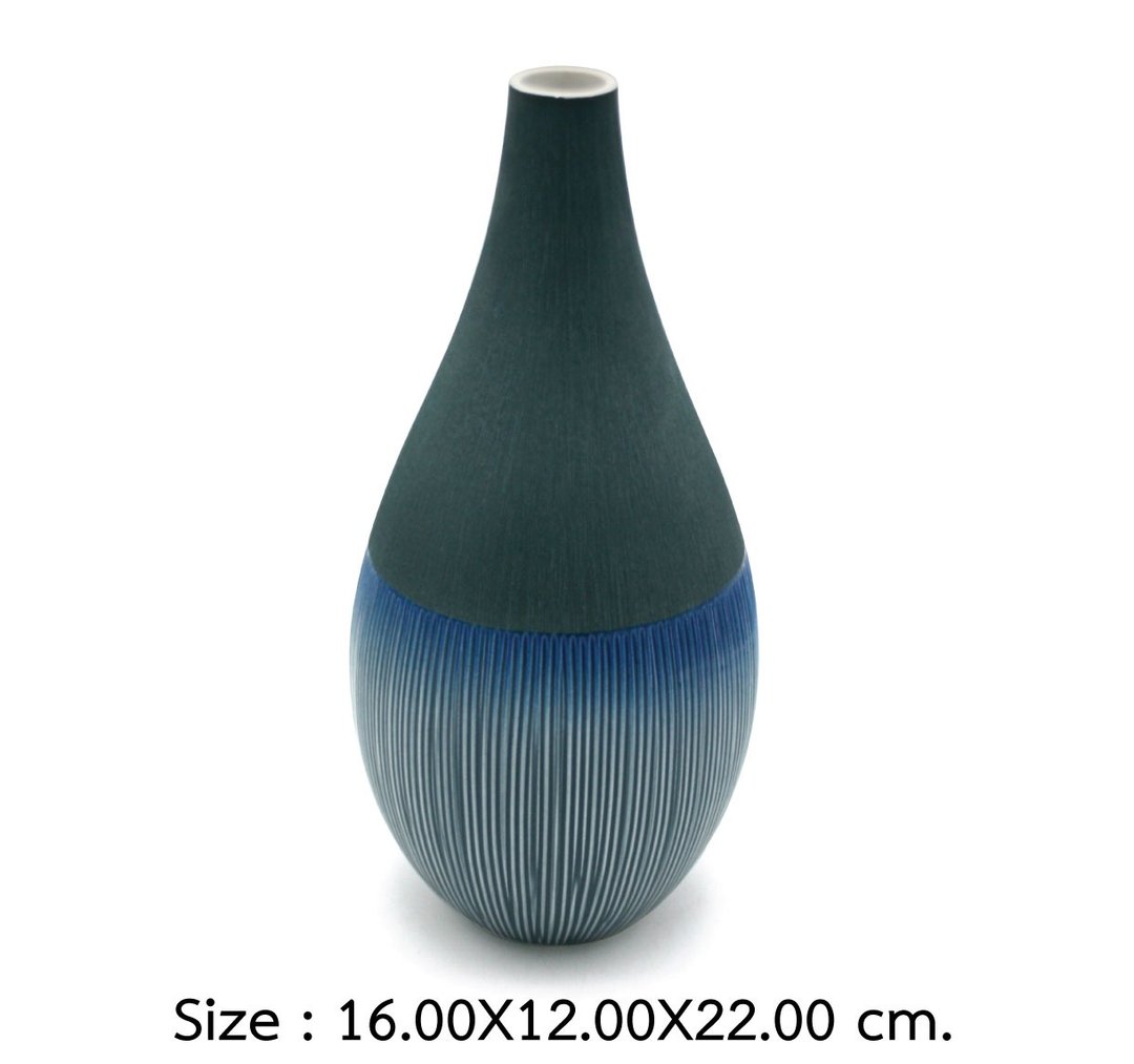谢木木工作室 独家 泰国手工制 陶瓷 摆饰 陶艺品 花瓶 装饰品 园 - 花瓶/陶器 - 陶 