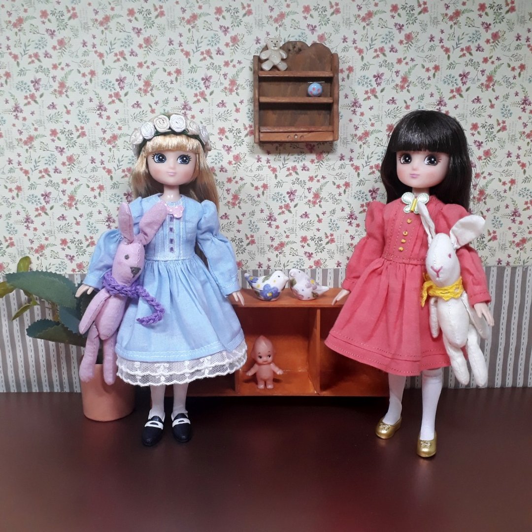 为 Lottie/Betsy Mc call 设计的礼服 - 桌游/玩具 - 棉 