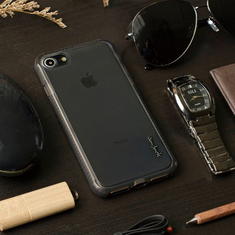 iPhone 8 Plus / 7 Plus(5.5寸) 超抗摔吸震空压保护壳 钴黑色 - 手机壳/手机套 - 塑料 黑色