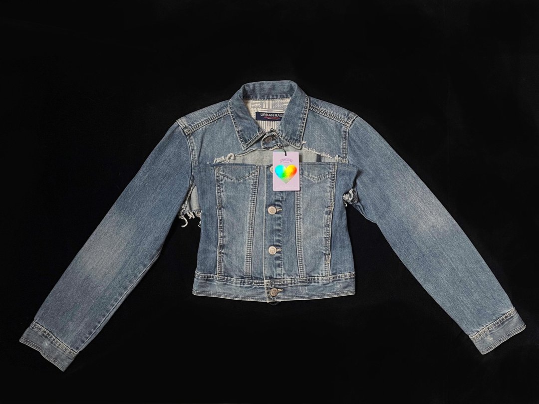 REGETHER古着改制 DenimTop 1set 2pcs 丹宁两件式上衣-02 - 女装上衣 - 棉 蓝色