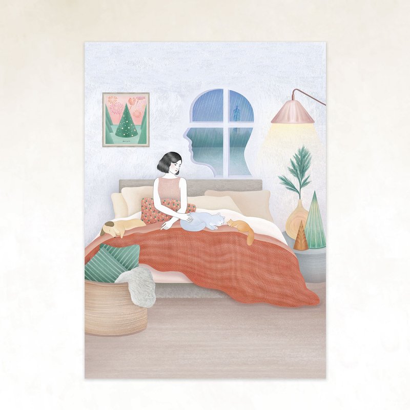 游纪 ⁄  12月 / 画卡 - 卡片/明信片 - 纸 多色